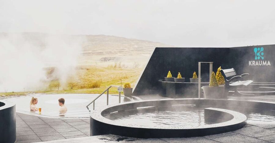 Krauma Geothermal Baths Entrance Ticket - The six pools: five warm choices and one cold shock