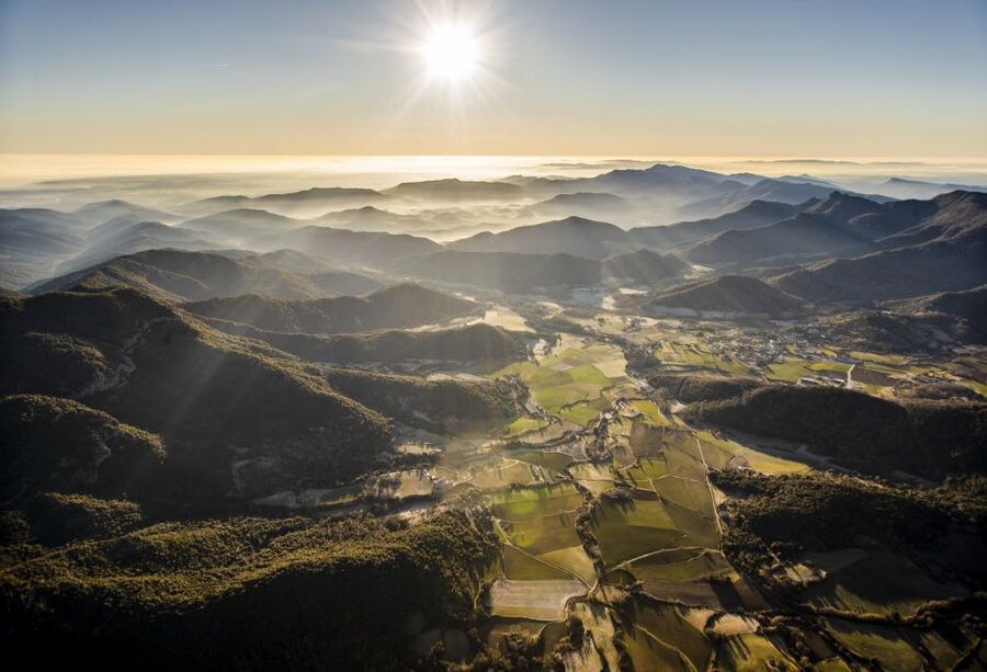 La Garrotxa Volcanoes Half-Day Hot Air Balloon Flight - What the volcanic views really show you