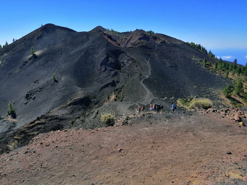 La Palma: Guided trekking tour to volcanoes south - Pine forest, island views, and the approach to Hoyo Negro