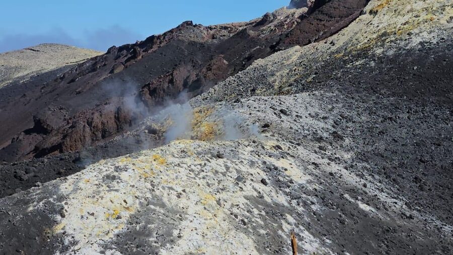 La Palma: Tour to the new Tajogaite volcano 360º. - The descent toward Las Manchas