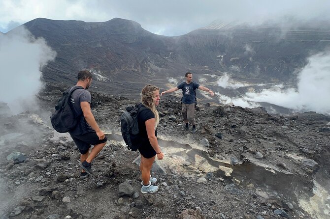 La Soufrière Volcano Hike, St Vincent and the Grenadines - Starting the climb with Lavaman