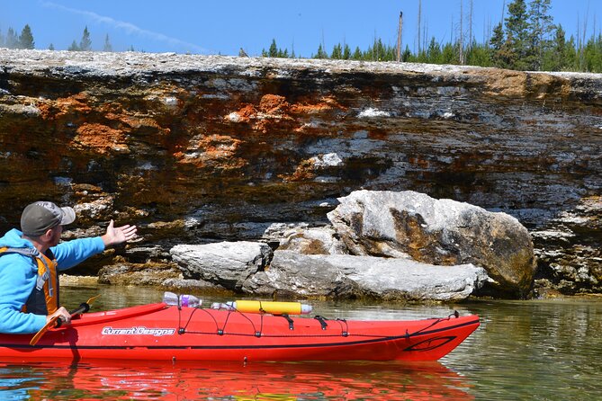 Lake Yellowstone Half Day Kayak Tours Past Geothermal Features - What the first safety briefing covers