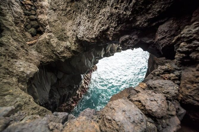 Lanzarote Volcanoes Tour departing from Fuerteventura - Los Hervideros and the force of lava meeting the sea