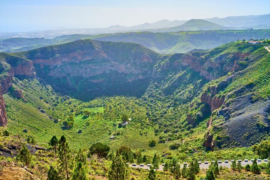 Las Palmas, Botanical Gardens and Bandama Volcano Tour - Bandama Crater: a fast look at Gran Canaria’s volcanoes