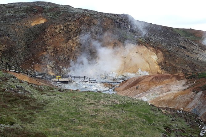Lava, Craters and Hot Springs Private Tour - Reykjanes Lighthouse and the Atlantic cliffs