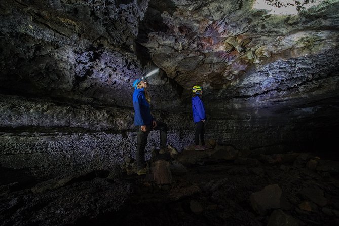Lava Tunnel Caving & Snorkeling in Silfra with Transfer | Free Photos - Inside Leidarendi’s 900-meter lava tube