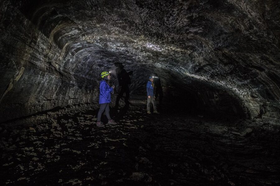 Leidarendi Cave: Lava Tunnel Caving from Reykjavik - From Reykjavik pickup to the lava fields