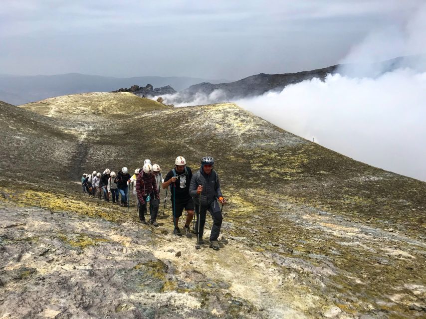Linguaglossa: Mt Etna Summit Crater Hike with Optional 4x4 - Walking into Etna’s volcanic desert