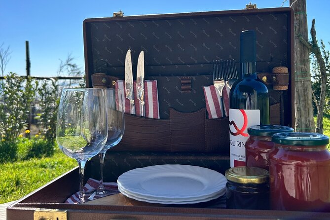 Lunch & Wine Tasting in the National Park of Mt Vesuvius - The charcuterie board starts the meal