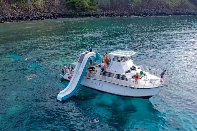 Maui: Molokini & Turtle Town Snorkel & Waterslide Adventure - Group Size and the Feel of the Boat