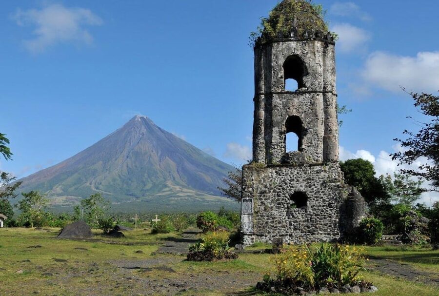 Mayon Volcano Atv Adventure - Arriving at Mayon’s black lava wall