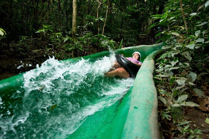 Mega Combo Zip Line Tour and Volcano Hot Spring - A 7:30 a.m. start from Playa Flamingo