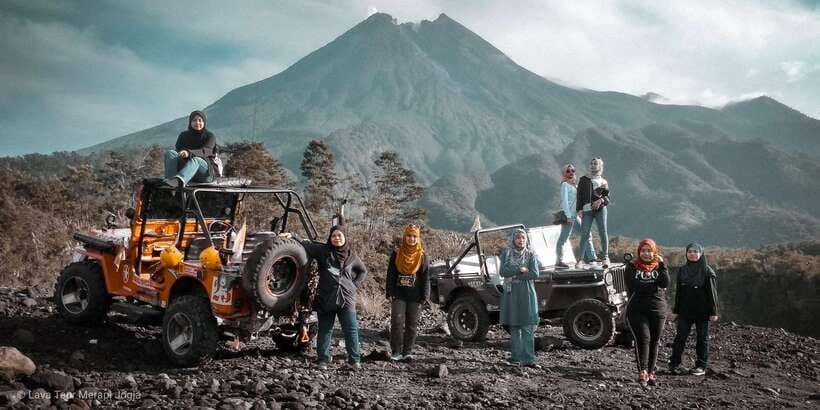 Merapi Volcano Jeep Sunrise (and Jomblang Cave Option) Tour - Before dawn, pickup in Yogyakarta