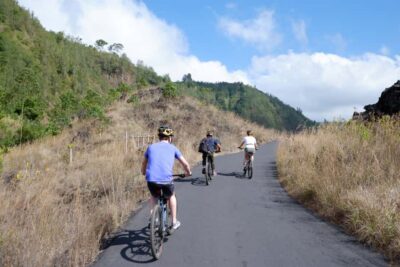 Black Lava Cycling Tour w/ Natural Hot Spring