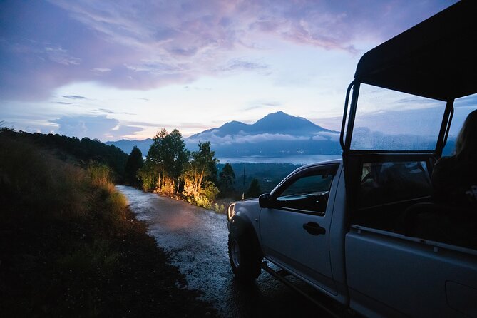 Mount Batur Black Lava Jeep Tour with Pickup - The 4WD ride across the black lava fields