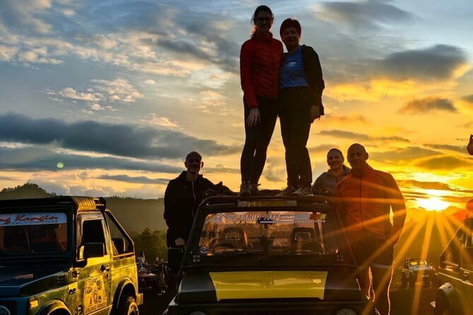 Mount Batur Jeep Sunrise and Black Lava Tour - Sunrise at Mount Batur without the uphill climb