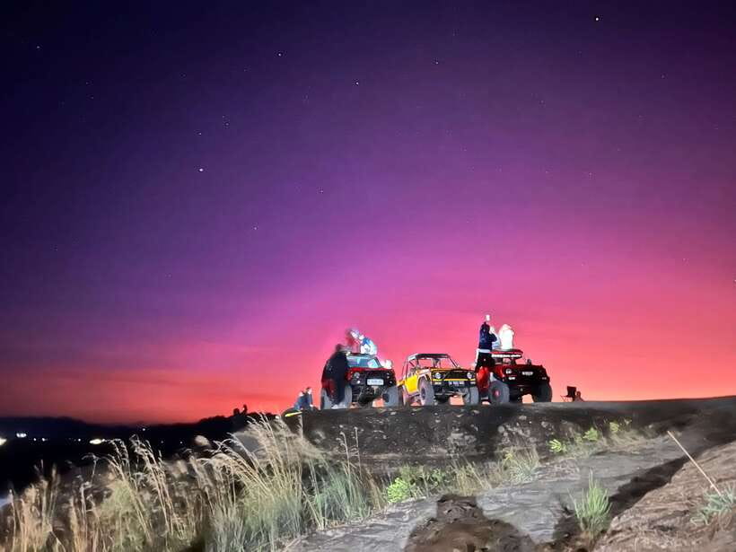 Mount Batur Jeep Sunrise & black lava with breakfast - Batur Black Lava: a stark volcanic stop