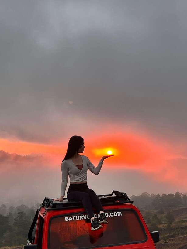 Mount Batur Jeep Sunrise & black lava with breakfast - The 4WD Jeep ride and what it adds