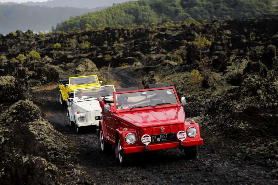 Mount Batur: Private Volkswagen Volcano Safari - The early route through Bali’s countryside