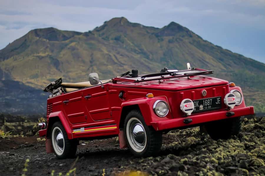 Mount Batur: Private Volkswagen Volcano Safari - Penelokan and the Mount Batur caldera