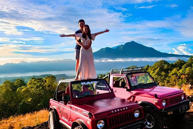 Mount Batur Sunrise Jeep With Hot Springs Tour - Reaching Mount Batur without the midnight hike