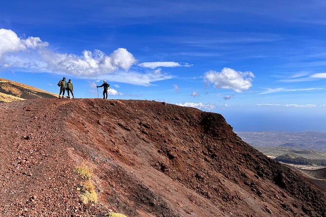 Mount Etna Adventurous Hiking Tour with Equipment - Entering the Valle del Bove