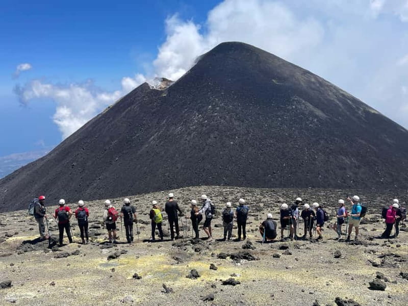 Mount Etna: Central Crater (3,340 meters) with Jeep and Trek - Reaching the Central Crater at about 3,300 meters