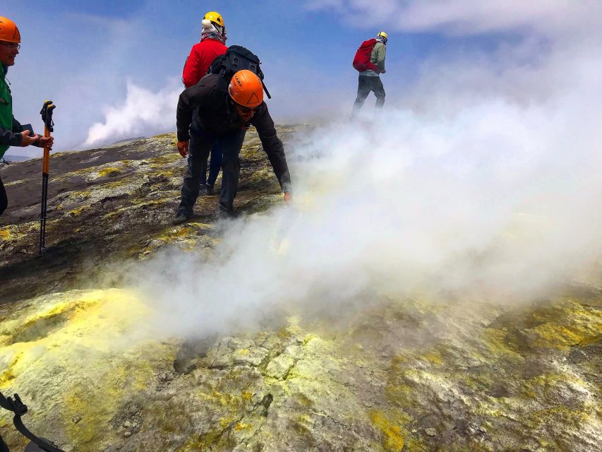 Mount Etna: Central Crater Guided Hike for Advanced Hikers - The climb through volcanic slag and bombs