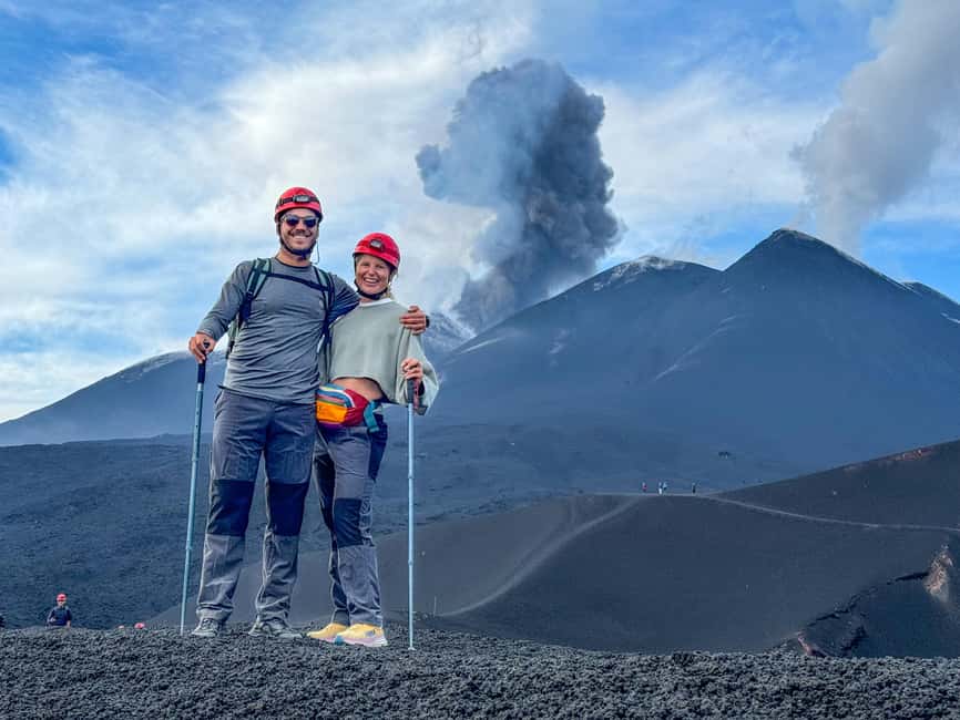 Mount Etna: Day trip to the high altitude craters at 3000 meters trekking - Walking Across Etna’s Black Lava Desert