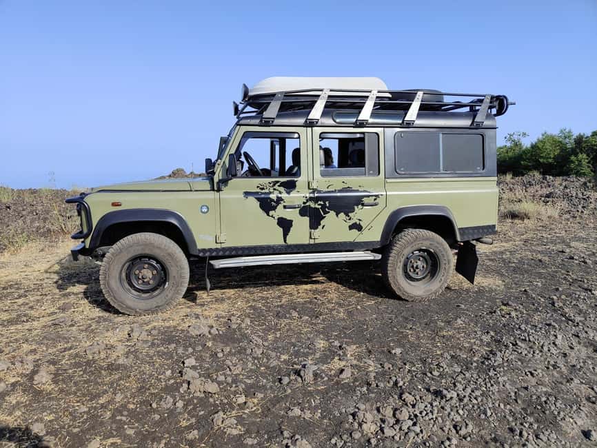 Mount Etna: Half-day Morning Jeep Tour - Meeting at Piazza Sant’Alfio in Trecastagni