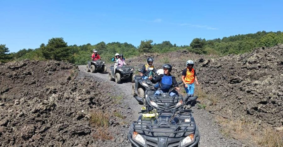 Mount Etna: Off-Road ATV Tour - Riding Across Black Volcanic Sand