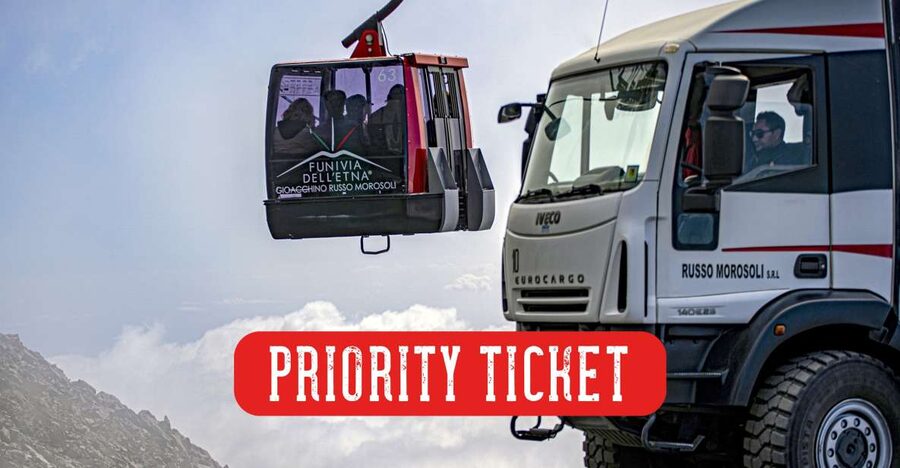 Mount Etna: Roundtrip Cable Car and 4x4 Bus Ticket - Crossing volcanic ground in the 4x4 bus