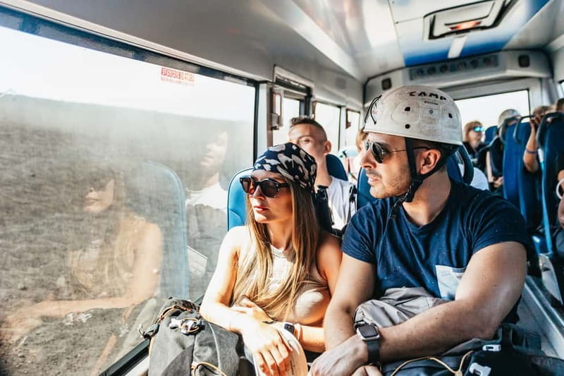 Mount Etna: scenic Summit Trek with a volcano Guide and Gear - A break before the walk down