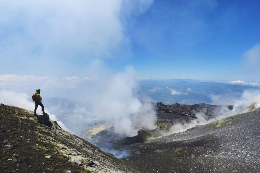 Mount Etna: Summit Crater Trek with Cable Car - Returning by cable car