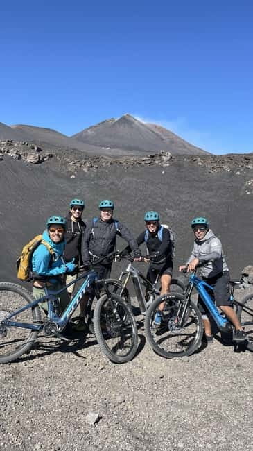 Mount Etna Summit E-Bike - The summit-crater views and the 2001 crater