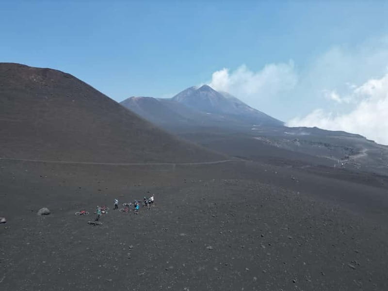 Mount Etna Summit E-Bike - Descending safely on an e-bike