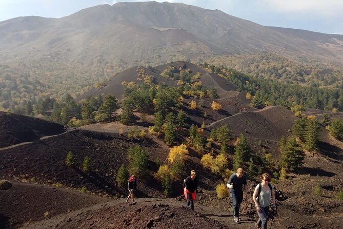 Mount Etna Tour at Sunset - Small Groups from Taormina - Walking the Monti Sartorius craters