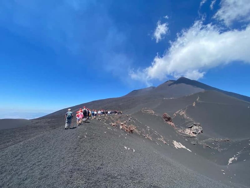 Mount Etna with pick-up and drop-off from Catania: 3000 meters with cable car and jeep - Valle del Bove and the Ionian coast