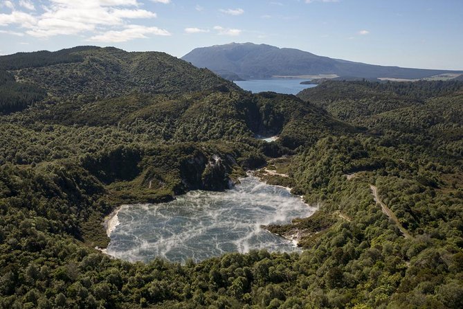 Mount Tarawera Volcanic Adventure by Helicopter - Crater lakes, Tarawera Falls, and geothermal parks
