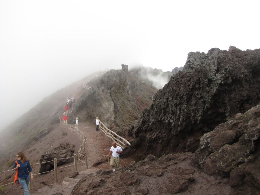 Mount Vesuvius 4-Hour Volcano Tour with Wine Tasting - Choosing the Crater Path