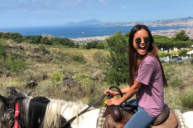 Mount Vesuvius Guided Horse Riding Tour with Sample Wine - Getting ready at the ranch