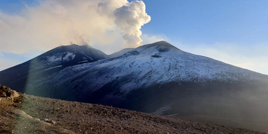 Mt. Etna Summit: Official box-office for Ascent to the Top - The 2002 eruption site and Bottoniera craters