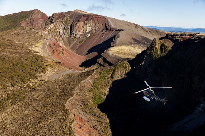 Mt Tarawera Helicopter Tour with Volcano Landing - A small group makes the helicopter ride easier