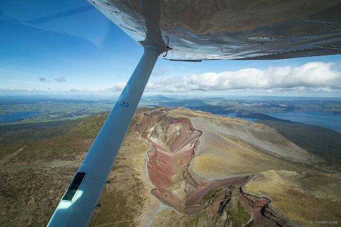 Mt. Tarawera Volcano Scenic Floatplane Tour from Rotorua - Waimangu Volcanic Valley from above
