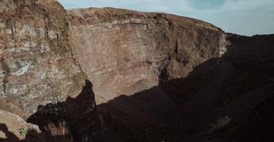 Naples: Pompeii and Mount Vesuvius Entry Tickets and Tour - The minibus ride to Mount Vesuvius