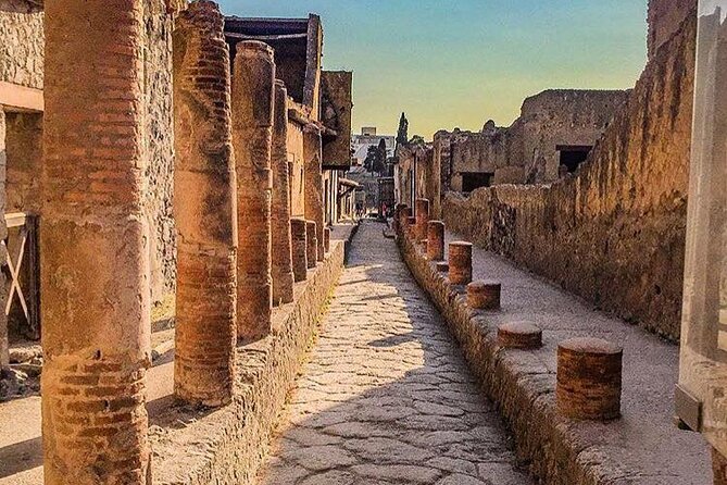 One day excursion to Pompeii and Vesuvius from Positano - Pompeii: Two hours among streets frozen by ash