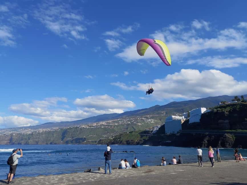 Paragliding from Puerto de la Cruz or Teide National park - Two ways to see Tenerife from above