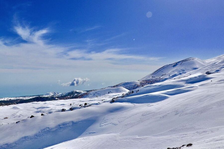 Piano Provenzana: Guided Mt. Etna Snowshoeing Trek - How the timing works over three hours