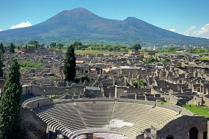 POMPEI & VESUVIUS TOUR from NAPLES (tickets and Hotel Pick-up INCLUDED) - Lunch with pizza or pasta