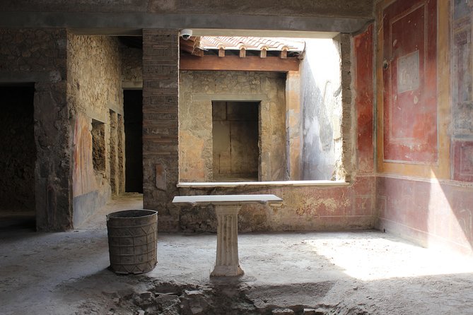 Pompeii and Vesuvius from Naples. Private activity - Leaving Naples from Molo Beverello at 8:30 a.m.